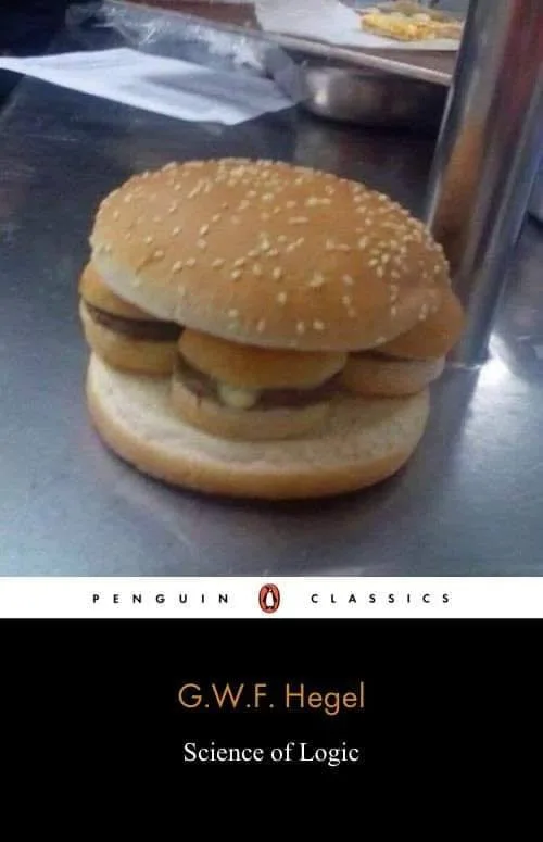 G.W.F. Hegel meme