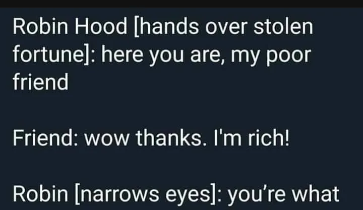distribution of wealth meme