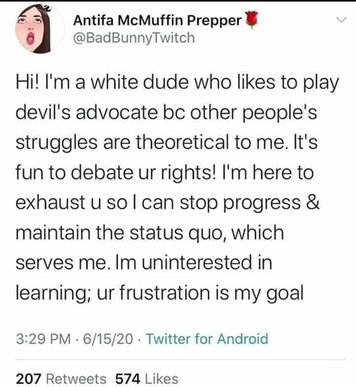 white privilege meme