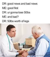 amputation meme