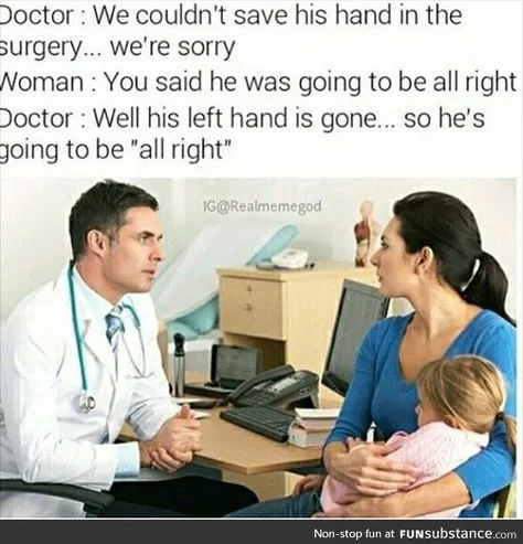 amputation meme