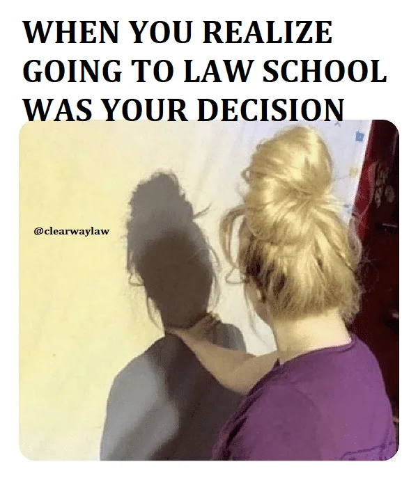 law school meme