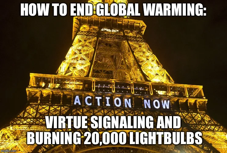 global warming meme