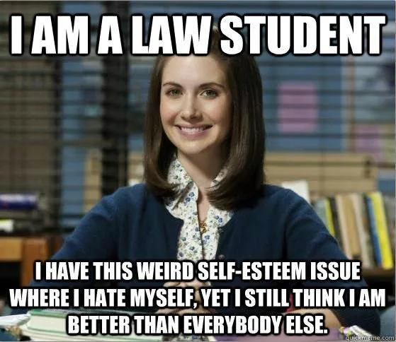 law school meme