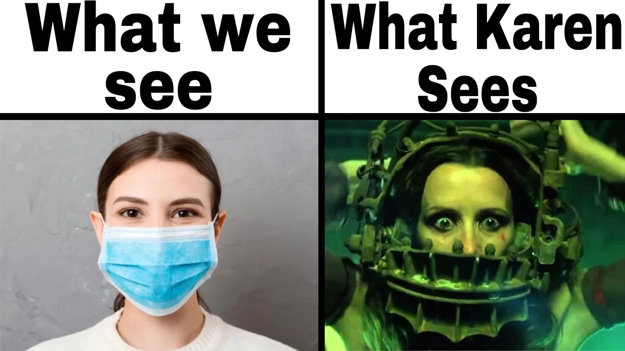 face mask meme