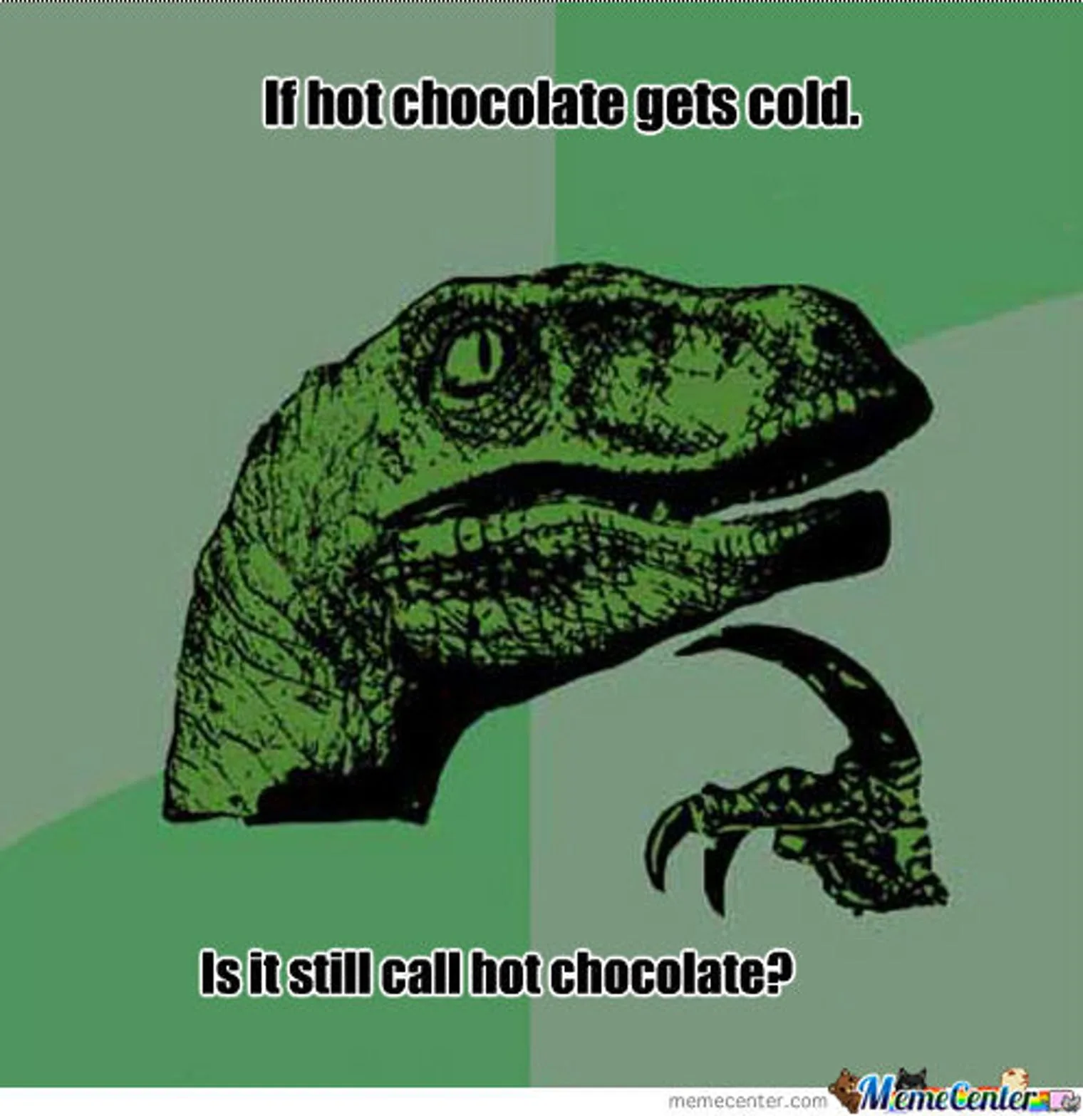 hot chocolate meme