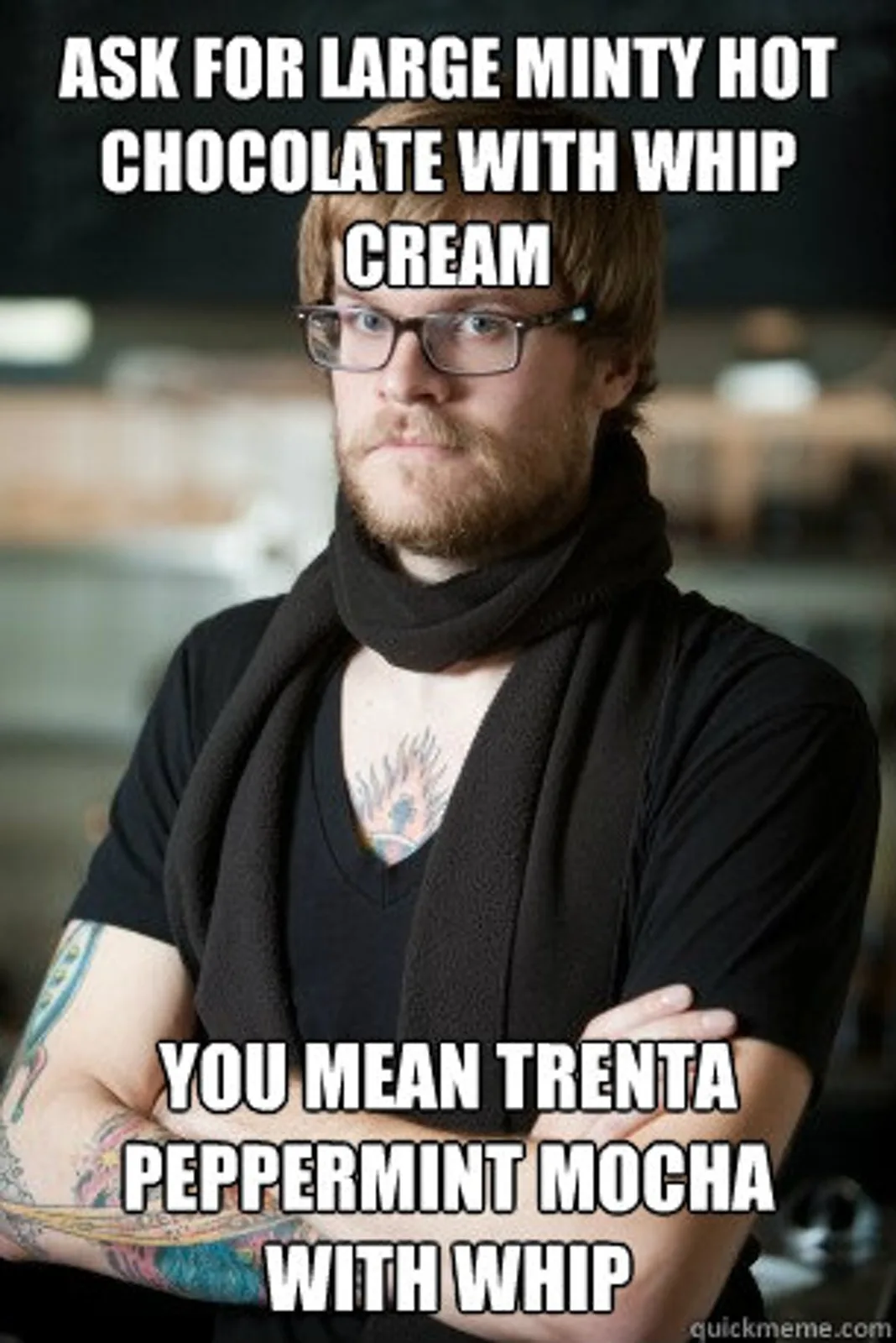 barista meme