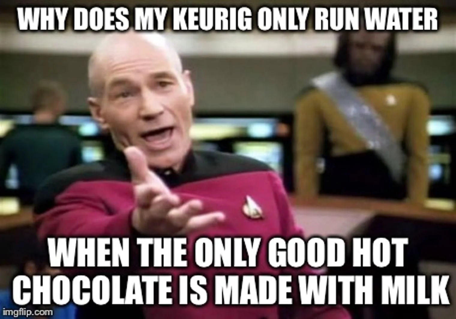hot chocolate meme