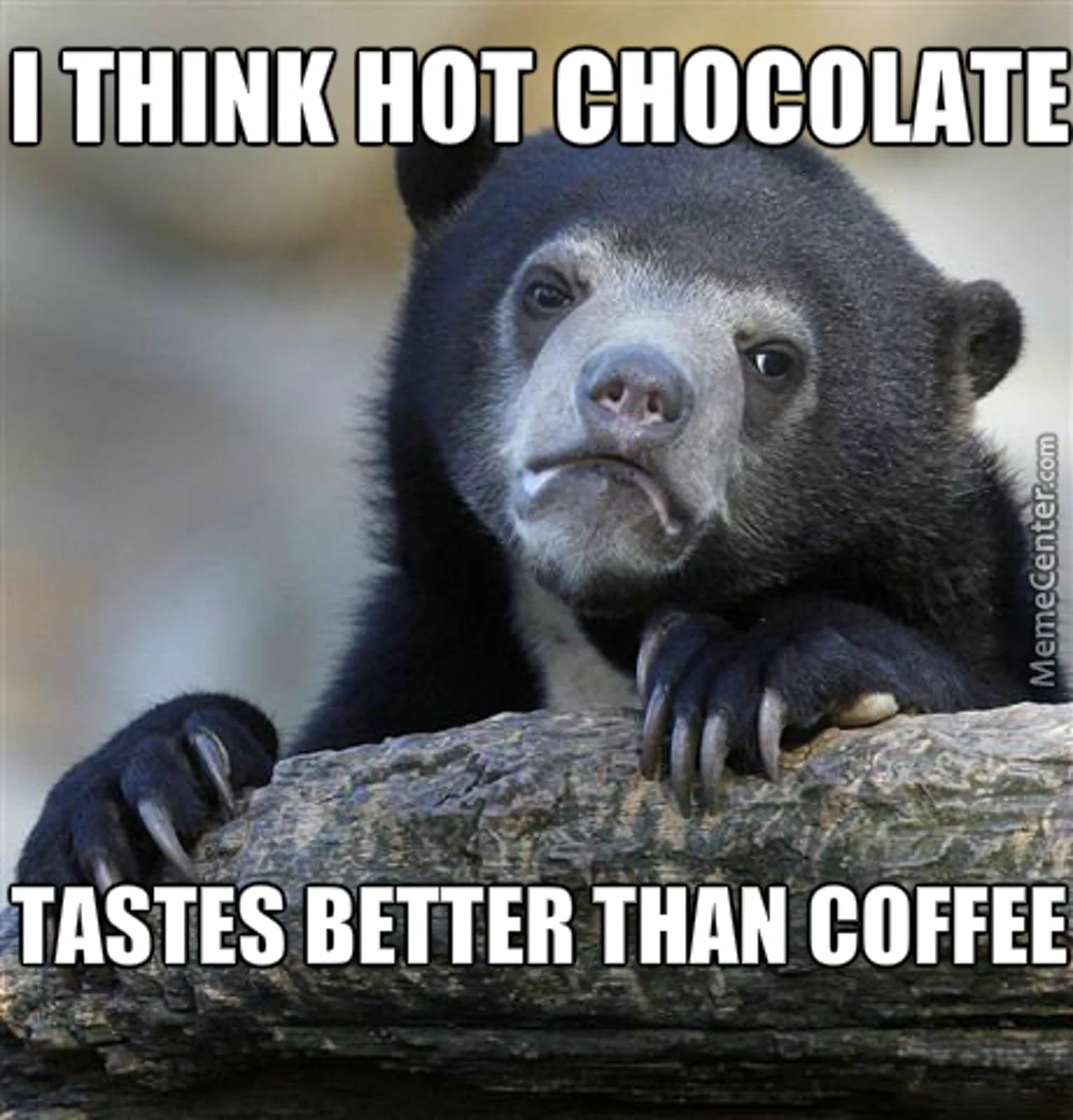 hot chocolate meme