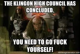 Klingon meme