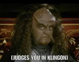 Klingon meme