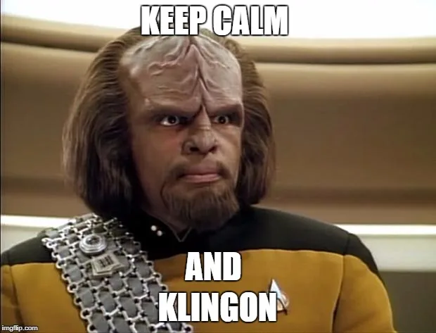 Klingon meme