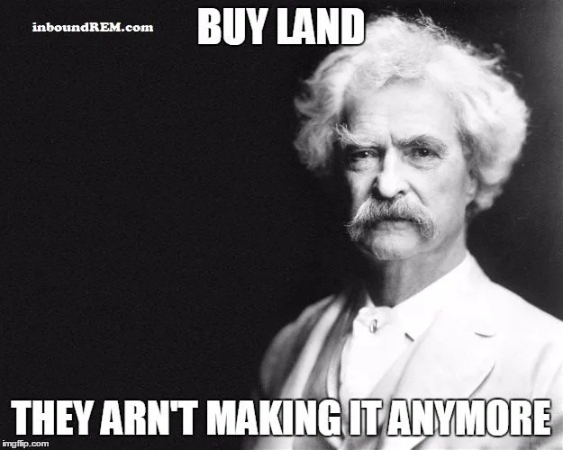 land meme
