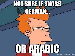Swiss German (language) meme