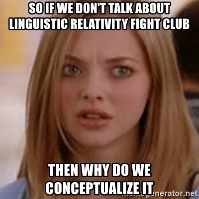 linguistic relativity meme