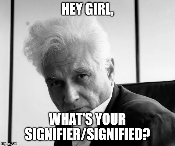 semiotics meme