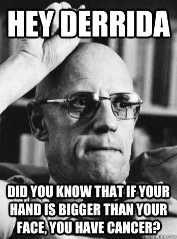 Michel Foucault meme