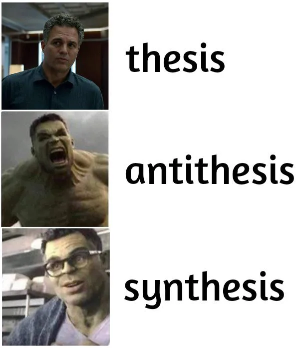 dialectic meme