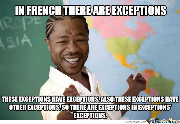 French (language) meme