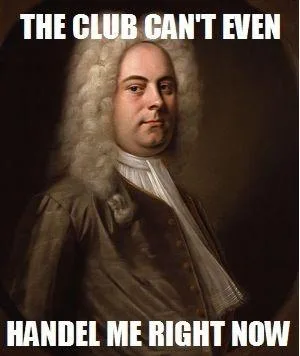G.F. Handel meme