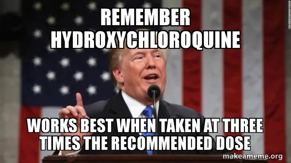 Hydroxychloroquine meme