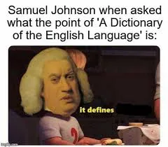 dictionary meme