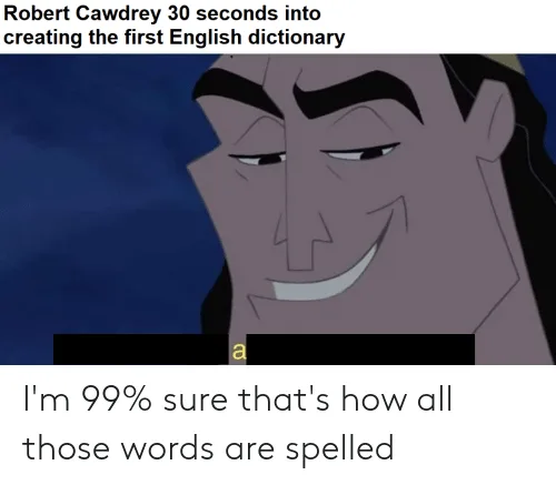 dictionary meme