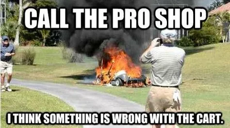 golf meme