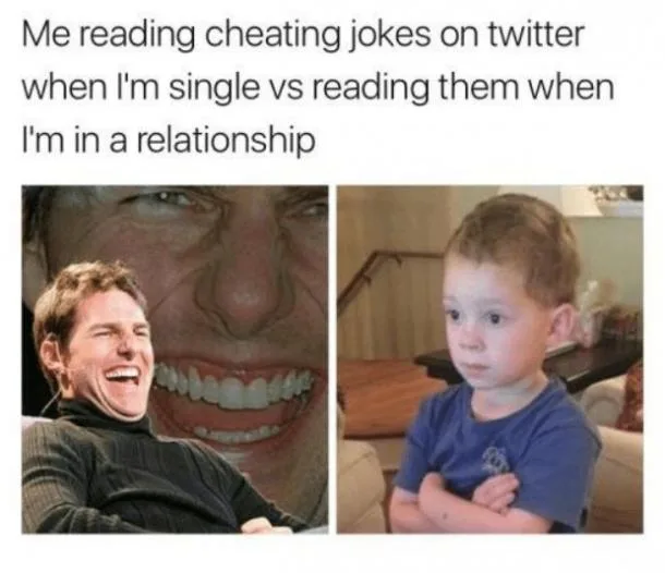 cheating (affair) meme