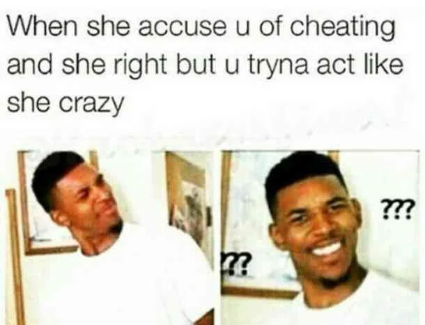 cheating (affair) meme