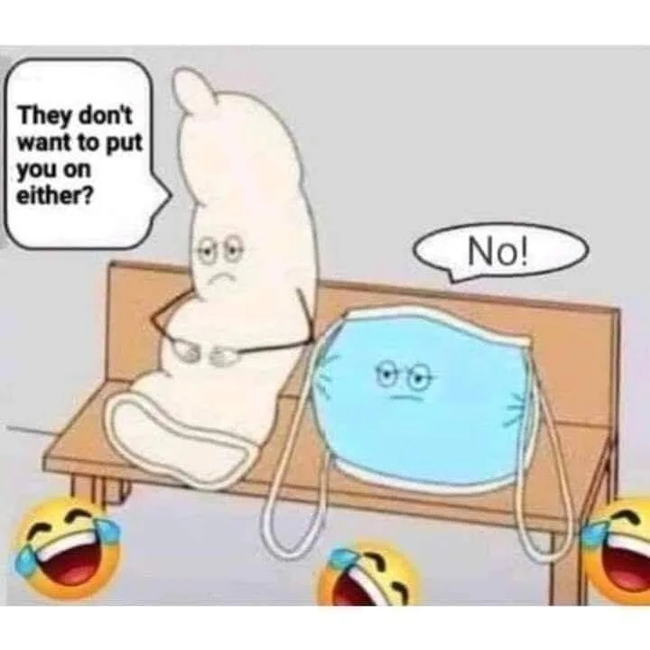 face mask meme