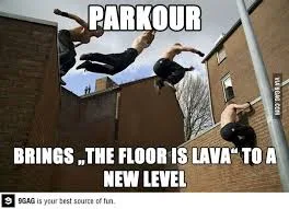 parkour meme