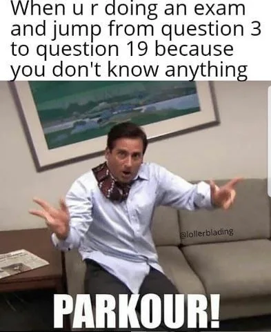 parkour meme