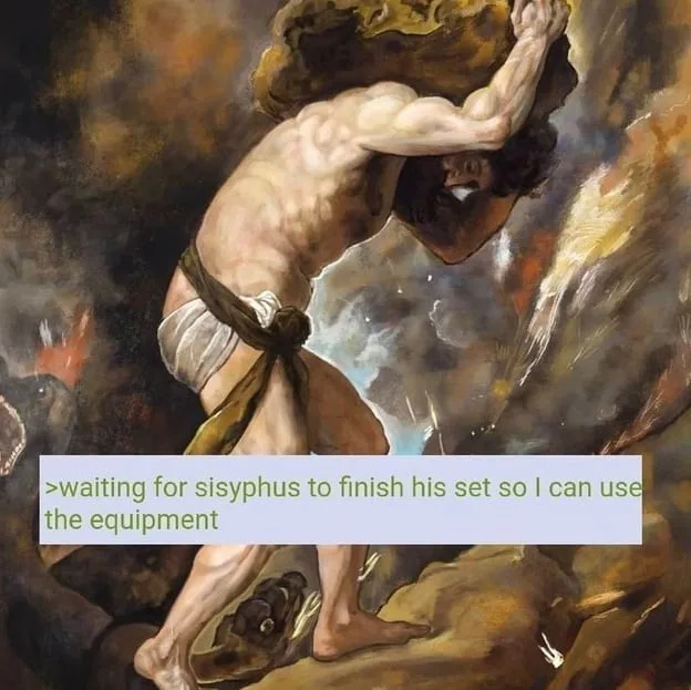 working out meme