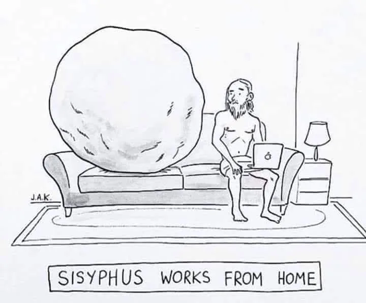 sisyphus meme