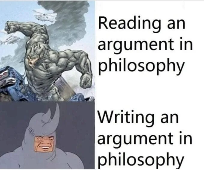 philosophy major meme