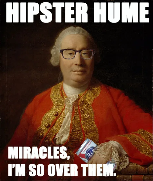 David Hume meme