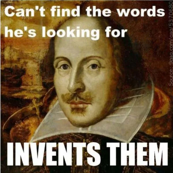 William Shakespeare meme