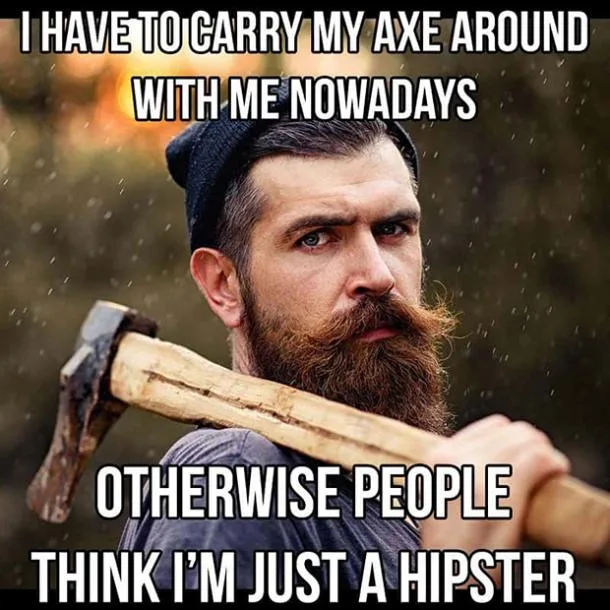 hipster meme
