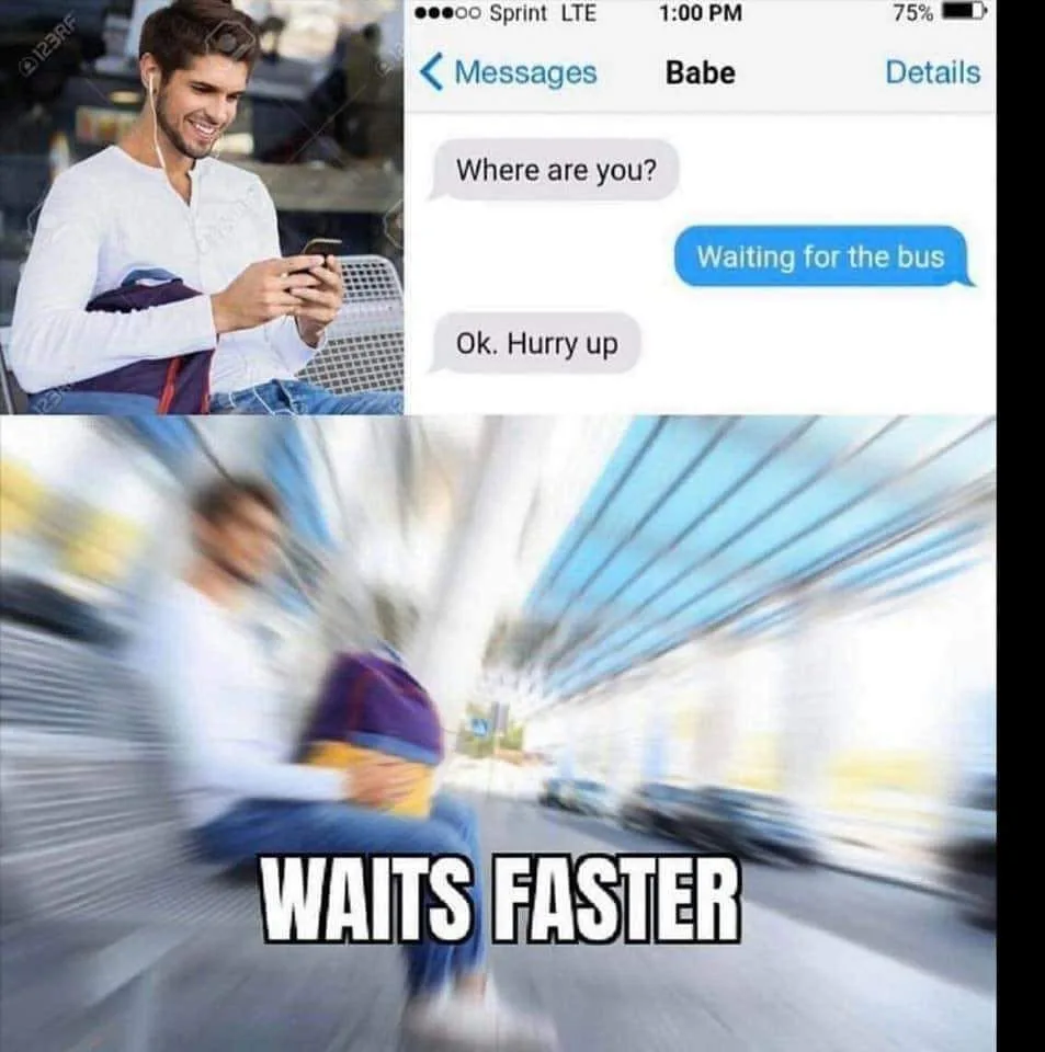 waiting meme