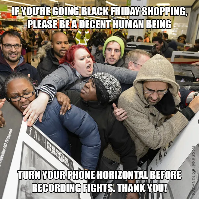 Black Friday meme