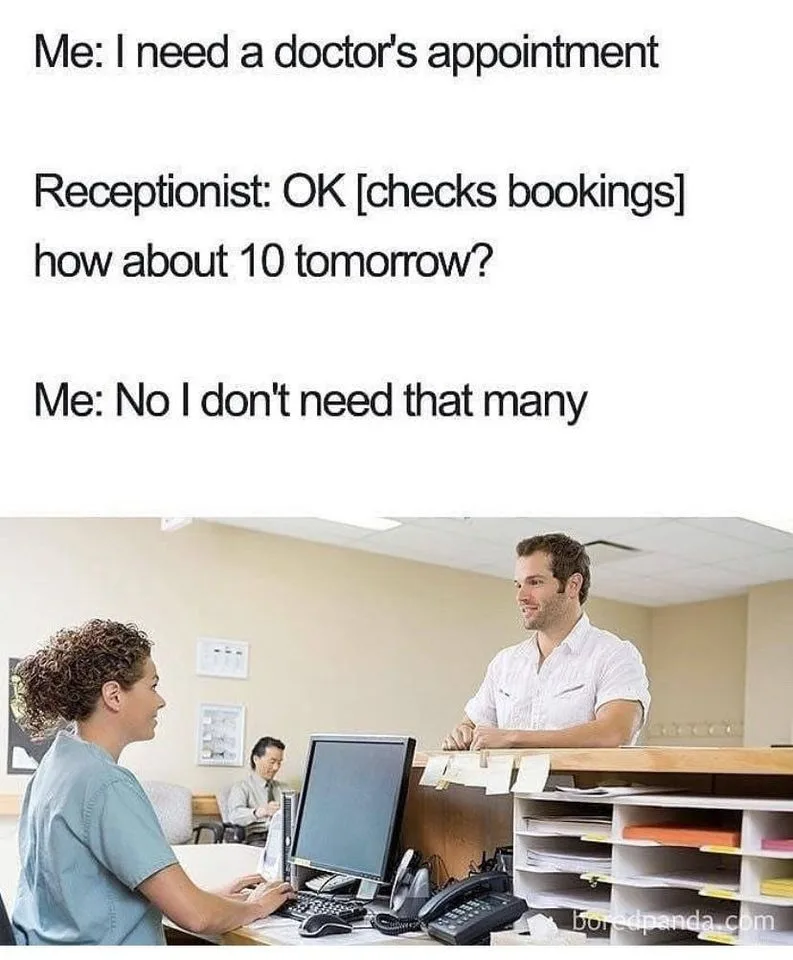 doctor's office meme