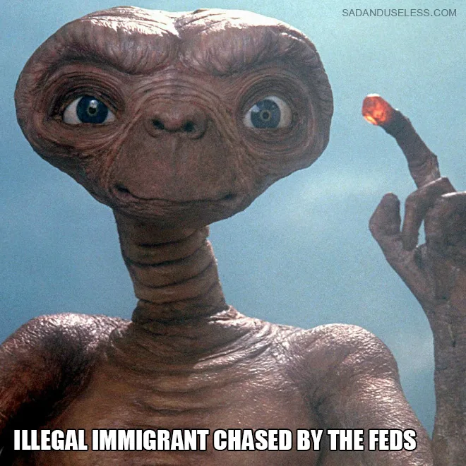 illegal alien meme