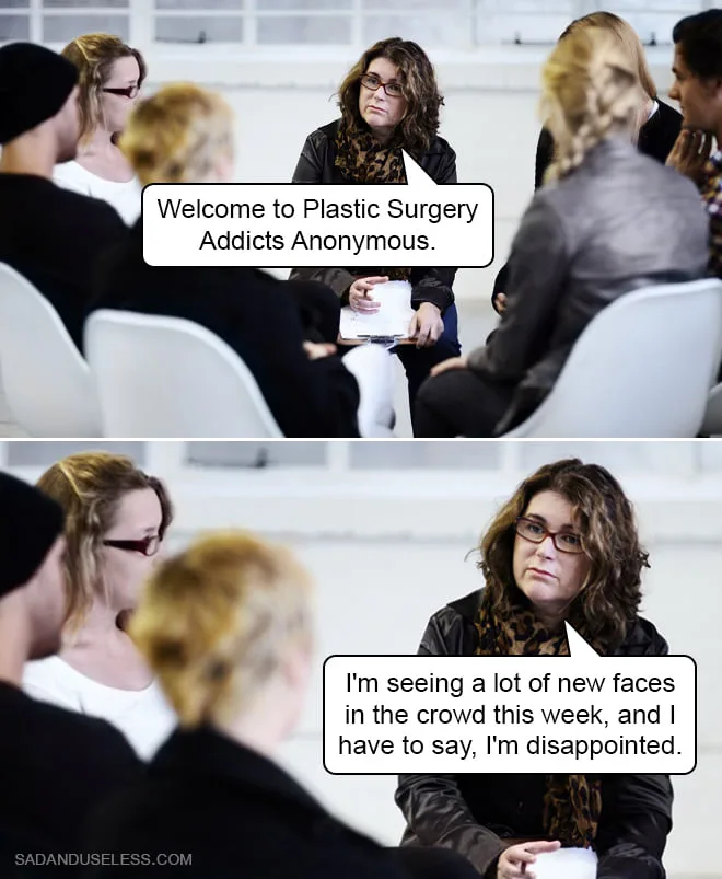 plastic surgery meme
