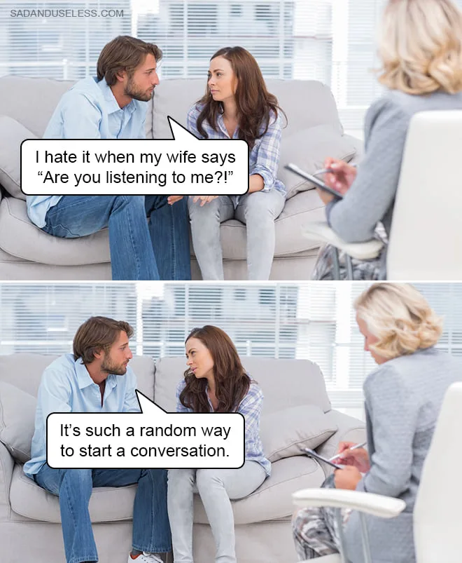 listening meme