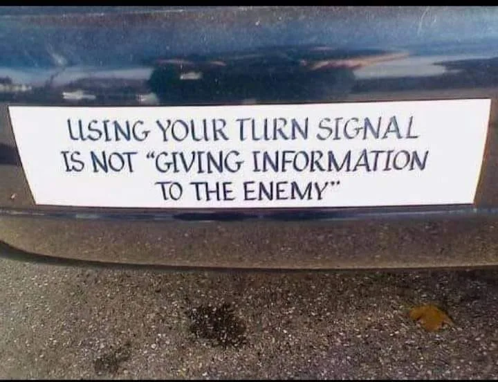 turn signal meme