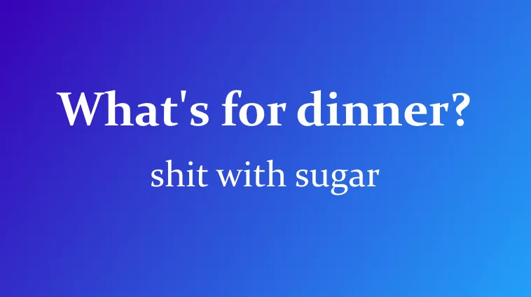 dinner meme