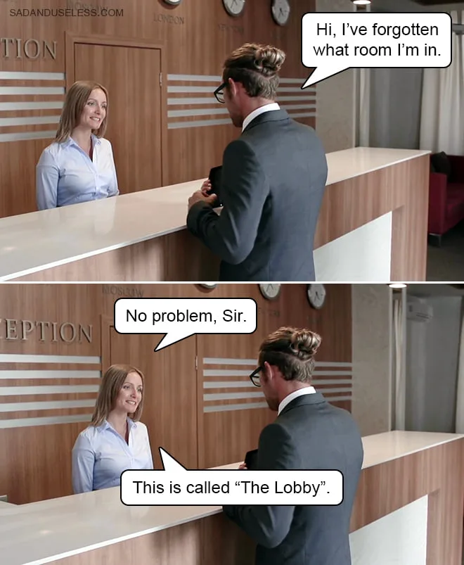 hotel meme