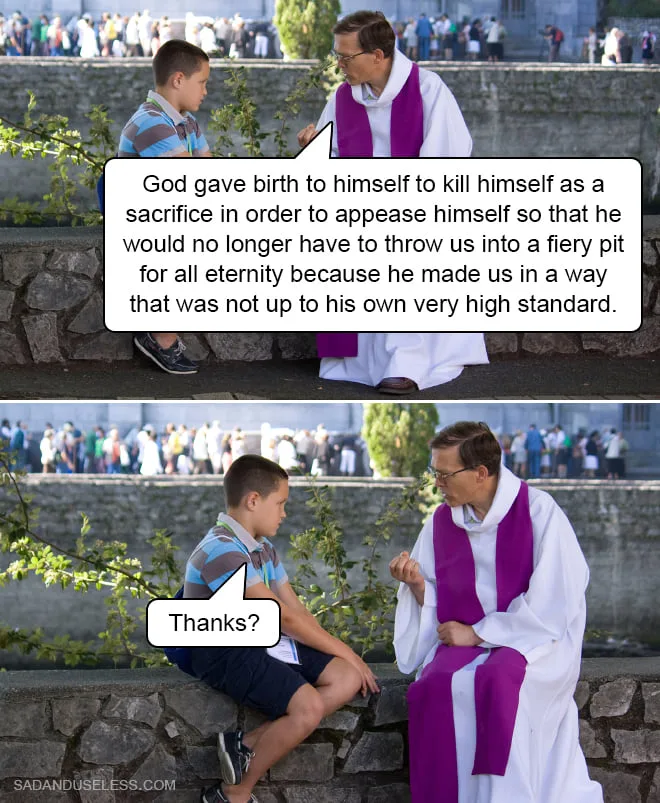 crucifixion meme