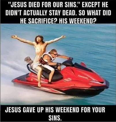 crucifixion meme